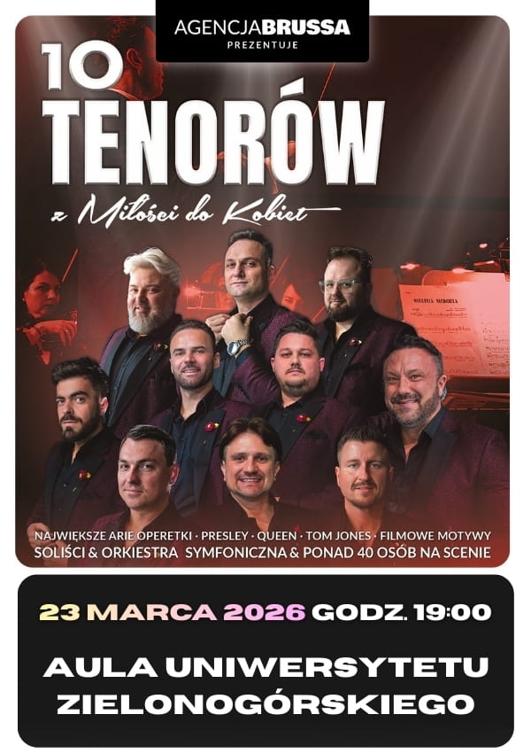 Bilety 10 Tenorów - Z miłości do kobiet