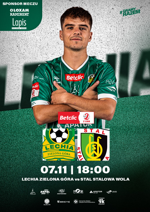 Bilety KS Lechia Zielona Góra vs Stal Stalowa Wola