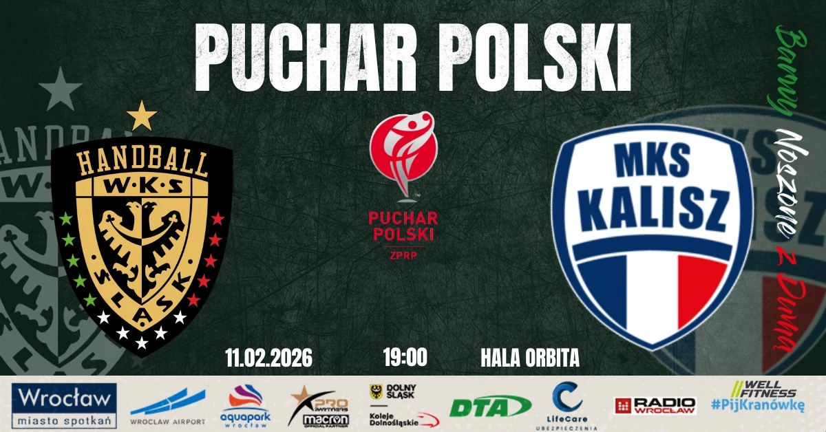 WKS Handball Śląsk Wrocław vs Netland MKS Kalisz I Puchar Polski